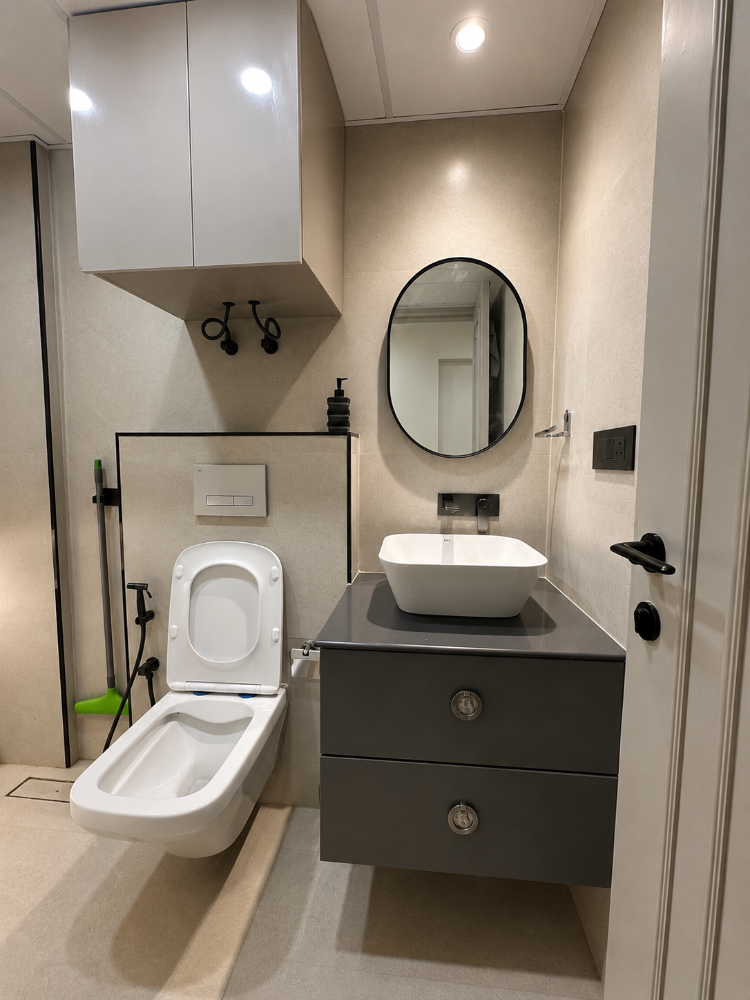 Compact Stone Bathroom